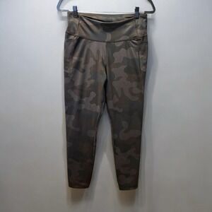 GAP FIT | Women's |SizeMP | Athletic Full Length, High Rise Leggings, Black Camo